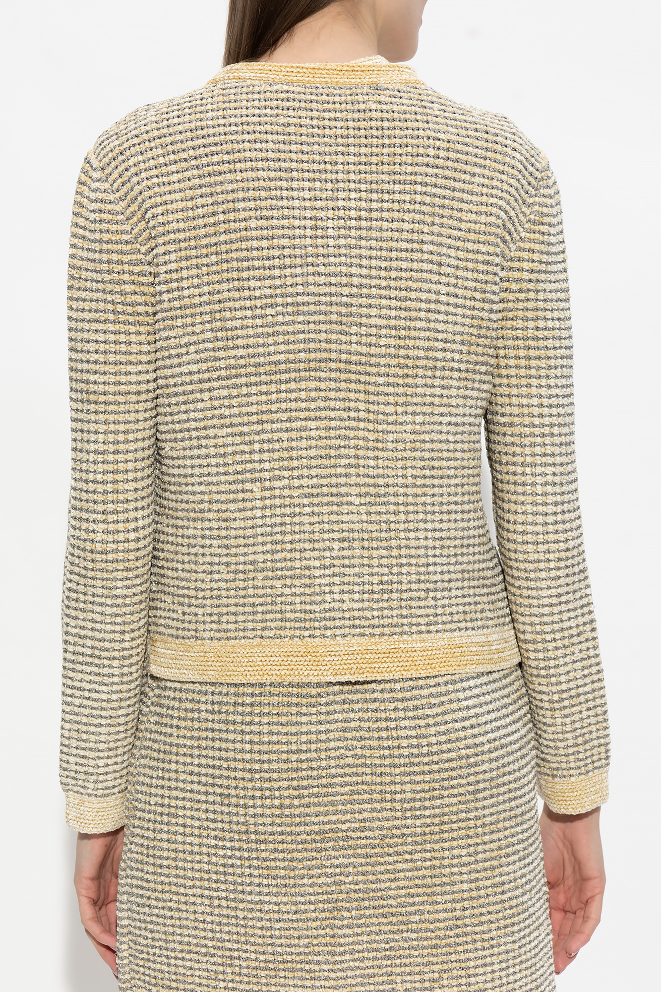 Tory burch tweed on sale cardigan